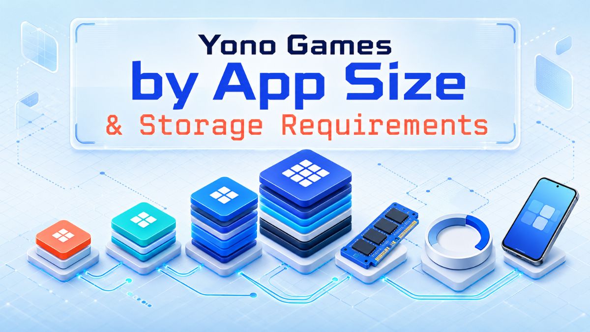 Yono Games by App Size & Storage Requirements